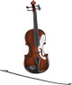 Violine braun schwarz "Klassik"