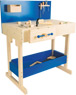 Workbench for Children, Blue with Accessories