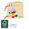 Preview: SESAME STREET Numbers &amp; Colours Wooden Book