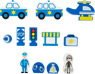 Preview: Police Station Themed Play Set