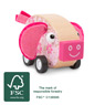 Pig Pull-Back Vehicle