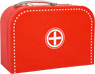 Roter Kinder-Koffer zum Arzt-Spielen