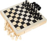 Spiele-Set Schach, Dame &amp; Mühle