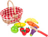 Shopping Basket with Cuttable Fruits