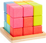 Vista previa: Puzzle Cubo 3D Formas Geométricas