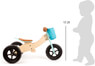 Prévisualisation: Draisienne-Tricycle 2 en 1 Maxi Turquoise