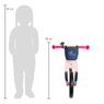 Vista previa: Bicicleta de aprendizaje Colibrí, rosa