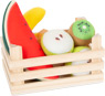Vorschau: Stoff-Früchte-Set mit Kiste