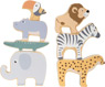 Stapeltiere im Safari-Look