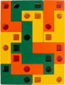 Vorschau: Lernspiel Holzpuzzle geometrische Formen