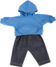 Doll&#039;s Clothes Hooded Sweatshirt and Trousers