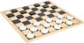 Spielfeld mit Schachbrettmuster und Spielsteinen