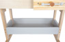 Workbench for Children Grey with Accessories