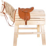 Preview: Wooden Horse Saddle and Bridle Set