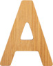 Vorschau: ABC Buchstaben Bambus A