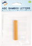 Vorschau: ABC Buchstaben Bambus I