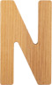 ABC Bamboo Letters N