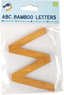 ABC Bamboo Letters W