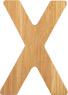 Vorschau: ABC Buchstaben Bambus X