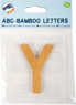 Vorschau: ABC Buchstaben Bambus Y