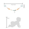 Vorschau: Baby Kinderwagenkette „Seaside”