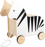Lauflernhilfe Zebra mit Stauraum für Spielzeug