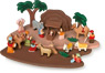 Preview: Wooden Nativity Scene
