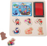 Hero stamp and puzzle