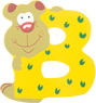 Preview: Wooden Letter Animals B