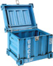Vorschau: Blauer Container Vintage-Deko