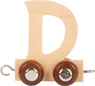 Buchstabenzug Holz D