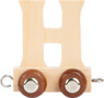 Preview: Wooden Letter Train H