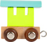 Train de lettres Wagon, coloré