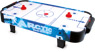 Blau-weißer Air-Hockey-Tisch zum Spielen