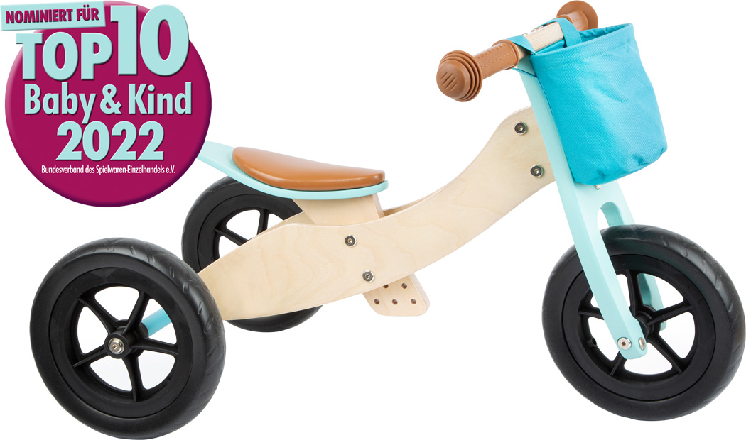 nariz Tarjeta postal Articulación Triciclo 2 en 1 | De los expertos en juguetes de madera de Alemania